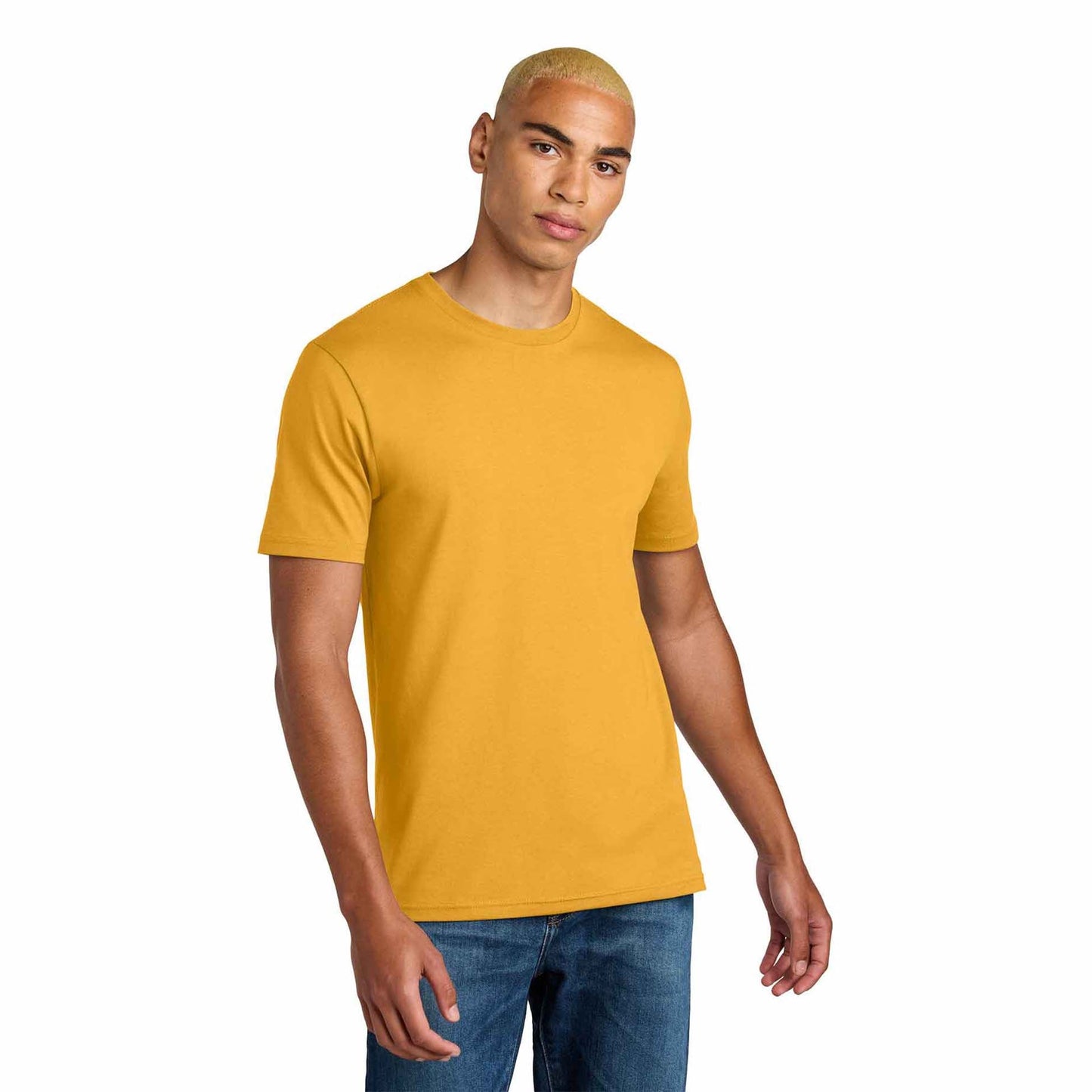 Jet Black T-Shirt - District - Soft Cotton Fabric