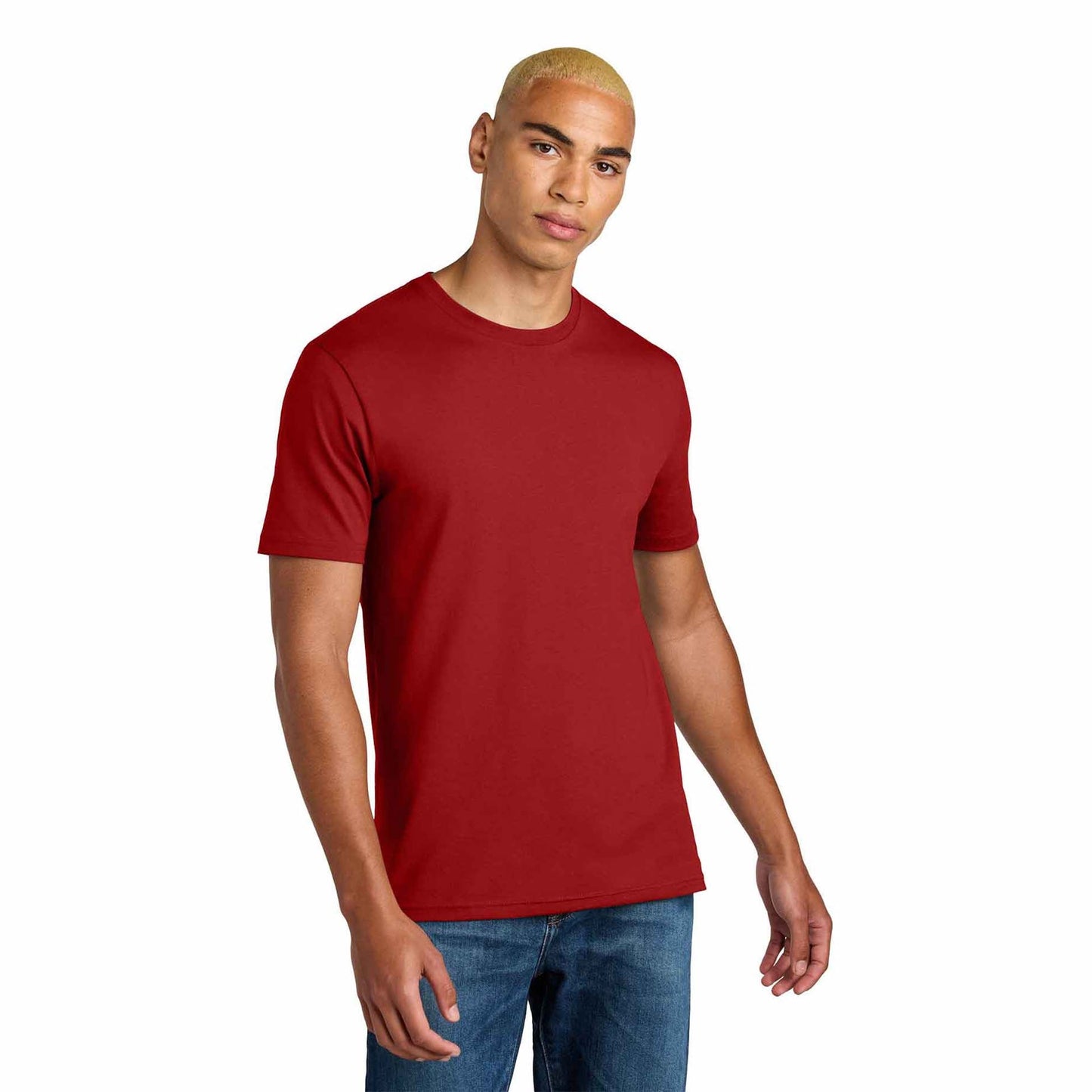 Jet Black T-Shirt - District - Soft Cotton Fabric