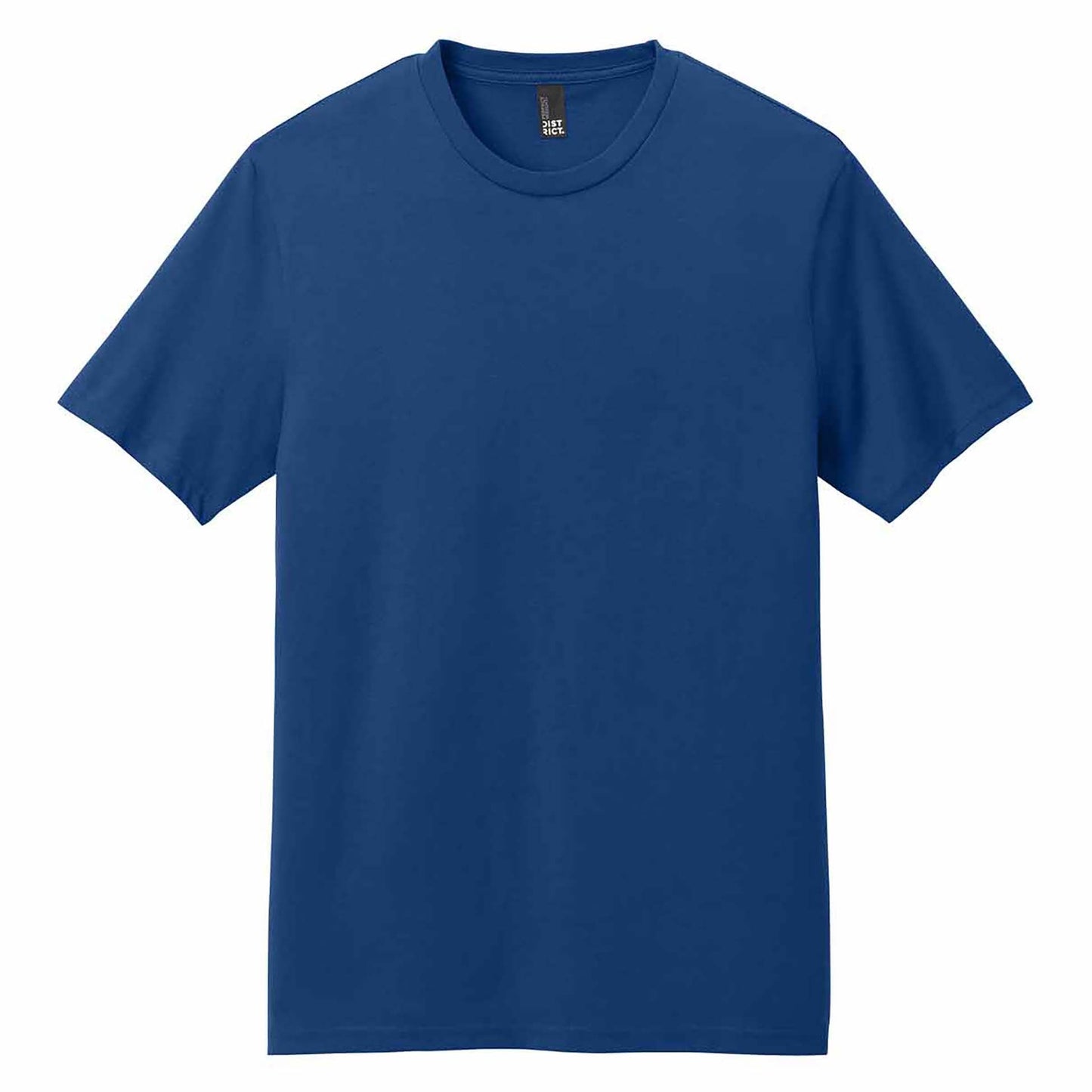 Jet Black T-Shirt - District - Soft Cotton Fabric