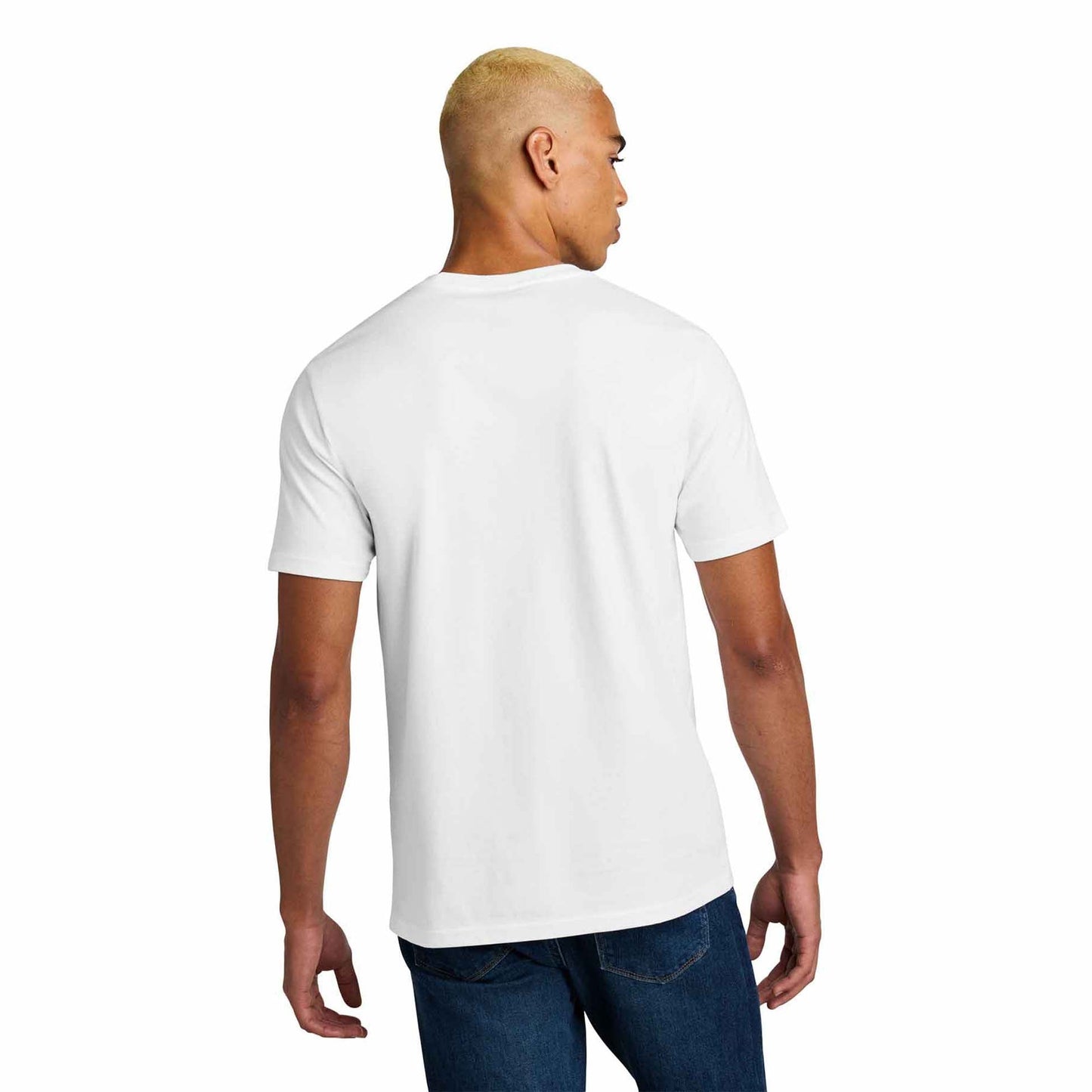 Jet Black T-Shirt - District - Soft Cotton Fabric