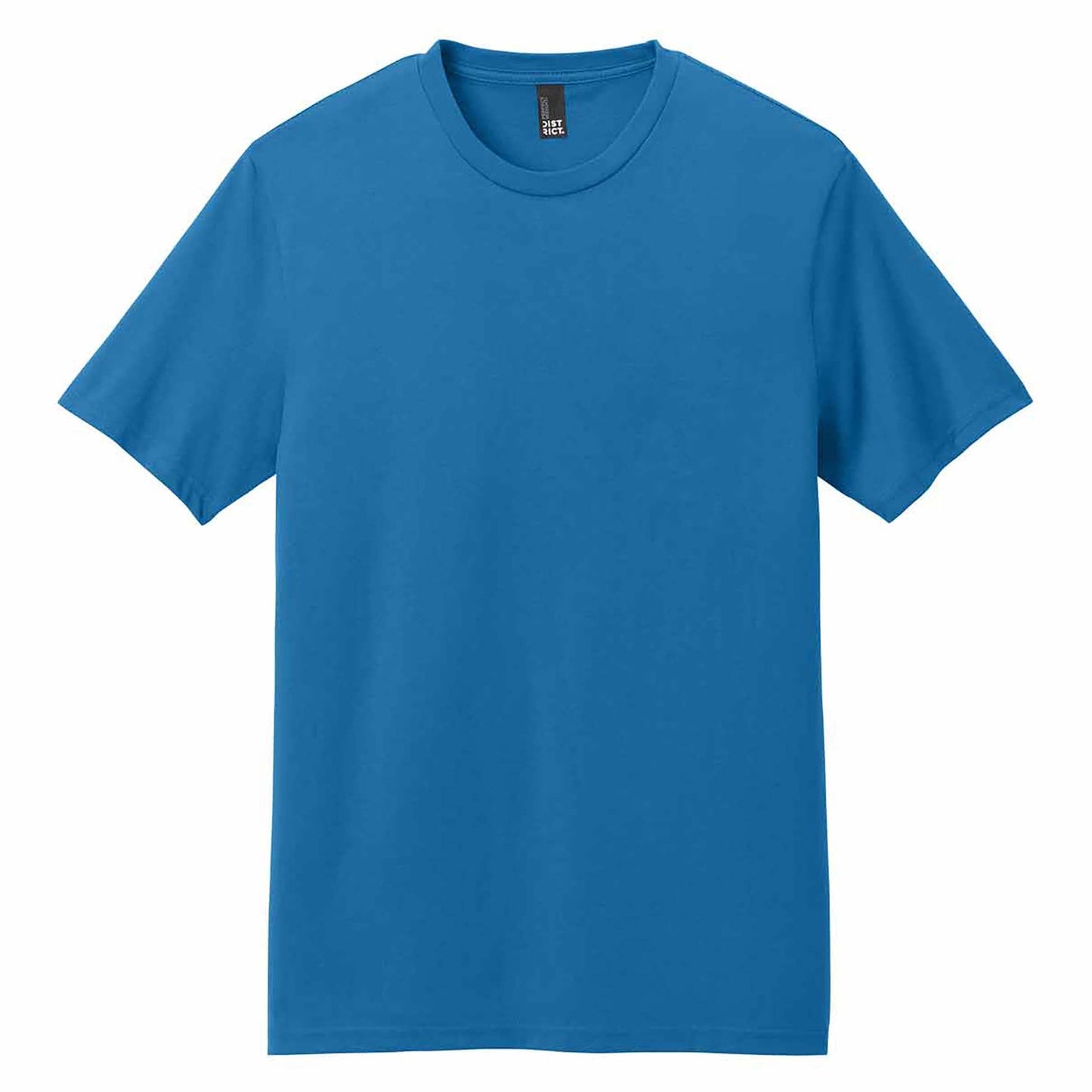 Jet Black T-Shirt - District - Soft Cotton Fabric