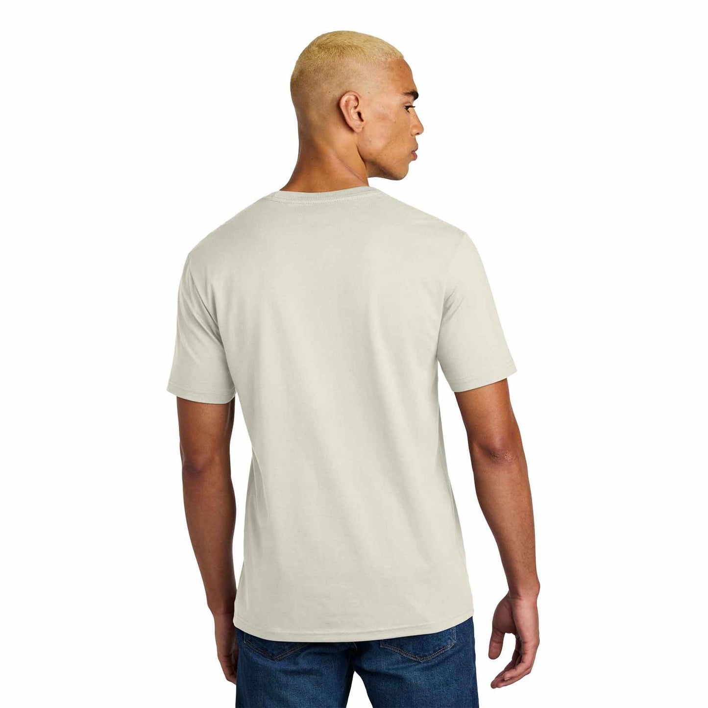 Jet Black T-Shirt - District - Soft Cotton Fabric
