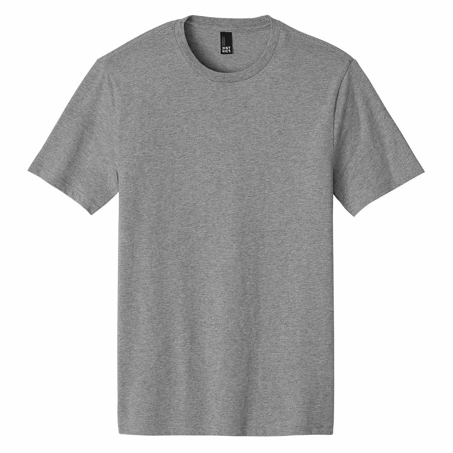 Jet Black T-Shirt - District - Soft Cotton Fabric