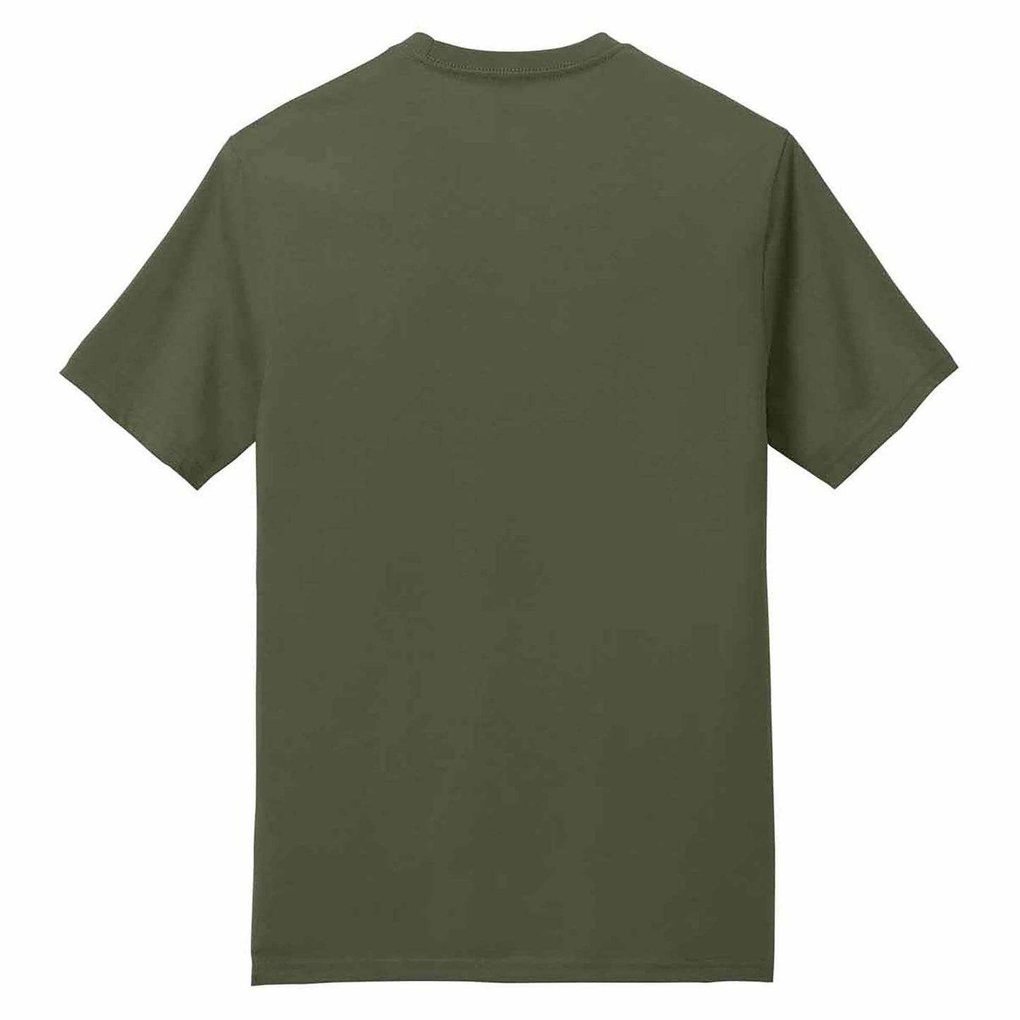 Jet Black T-Shirt - District - Soft Cotton Fabric