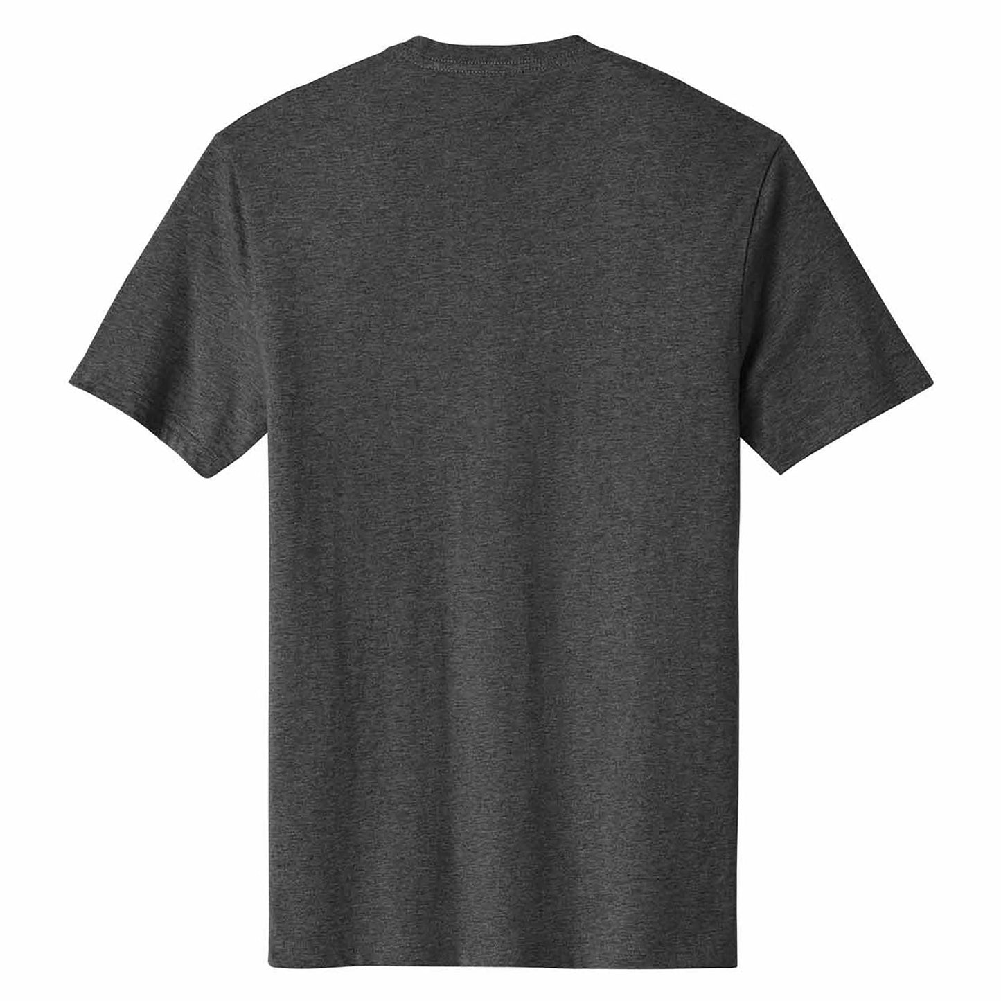 Jet Black T-Shirt - District - Soft Cotton Fabric