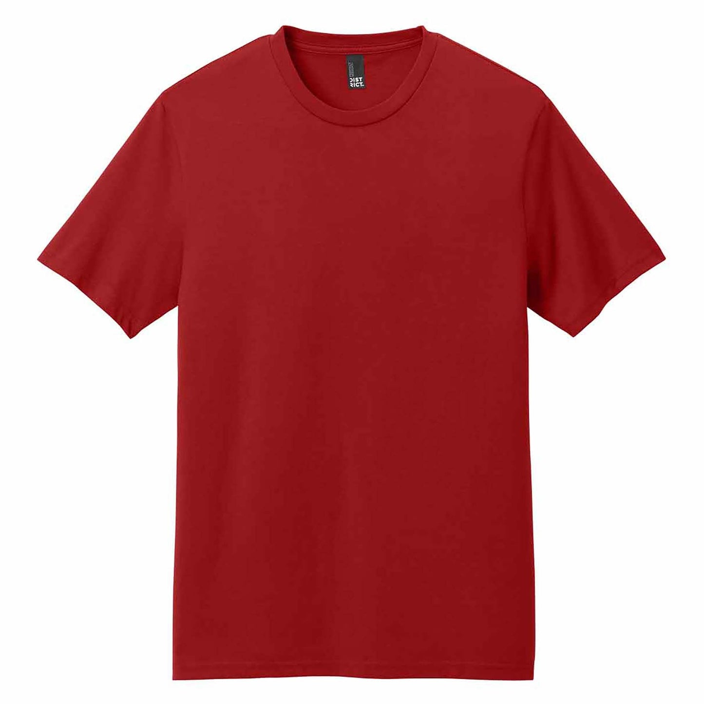 Jet Black T-Shirt - District - Soft Cotton Fabric