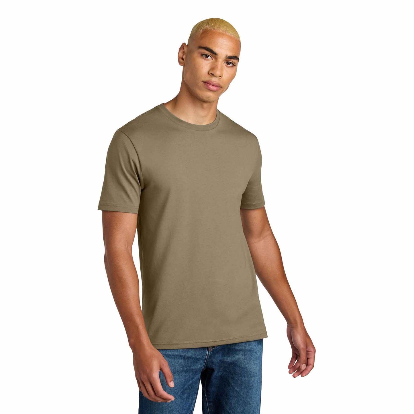 Jet Black T-Shirt - District - Soft Cotton Fabric