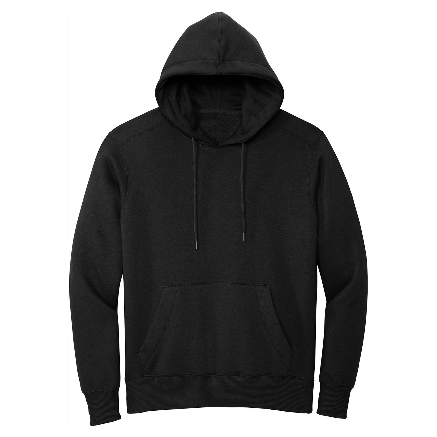 Jet Black Sweatshirt - District - Cozy Fleece - Soft
