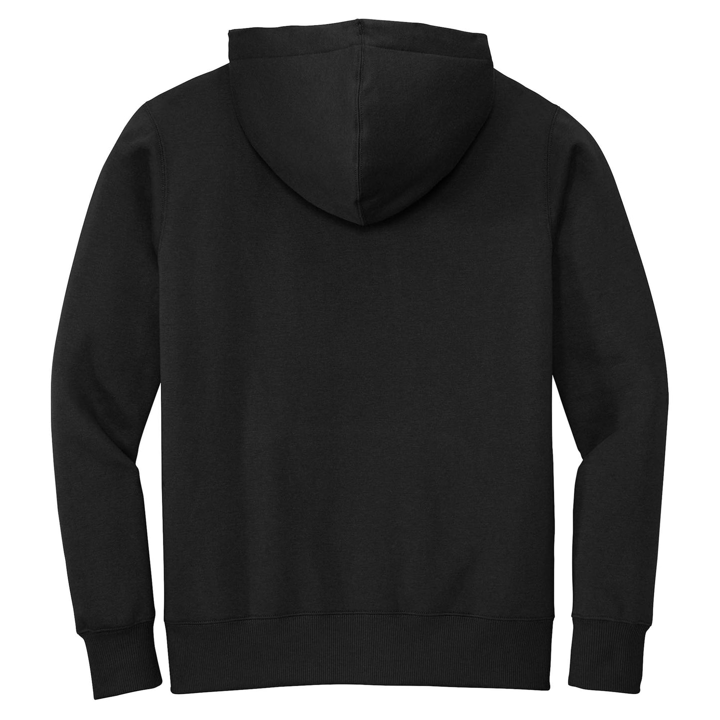 Jet Black Sweatshirt - District - Cozy Fleece - Soft