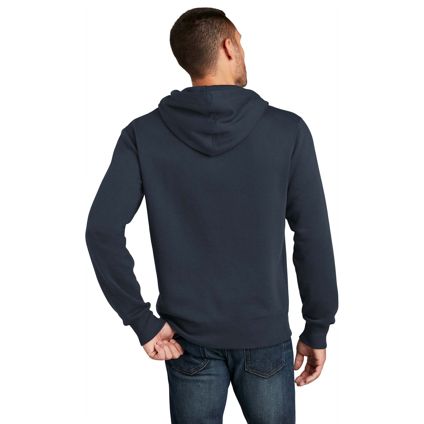 Jet Black Sweatshirt - District - Cozy Fleece - Soft