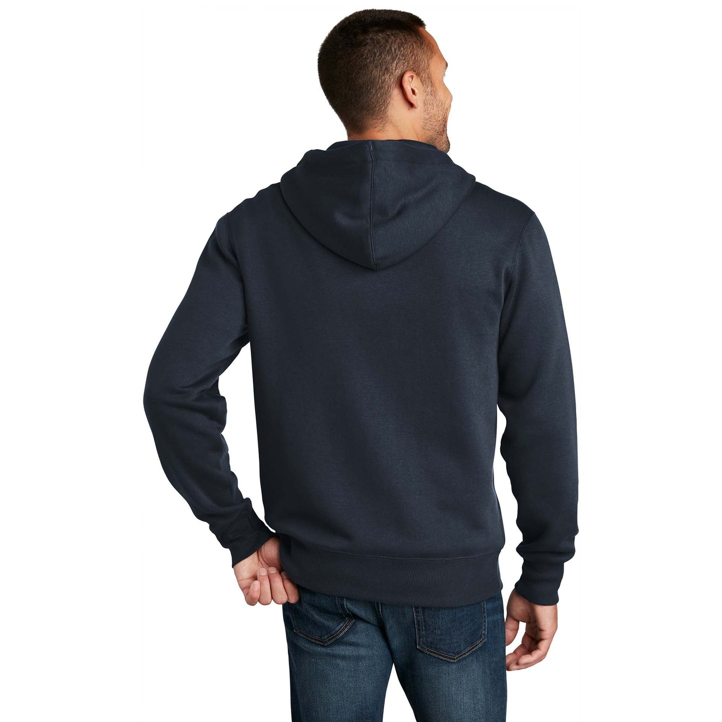Jet Black Sweatshirt - District - Comfortable Fleece