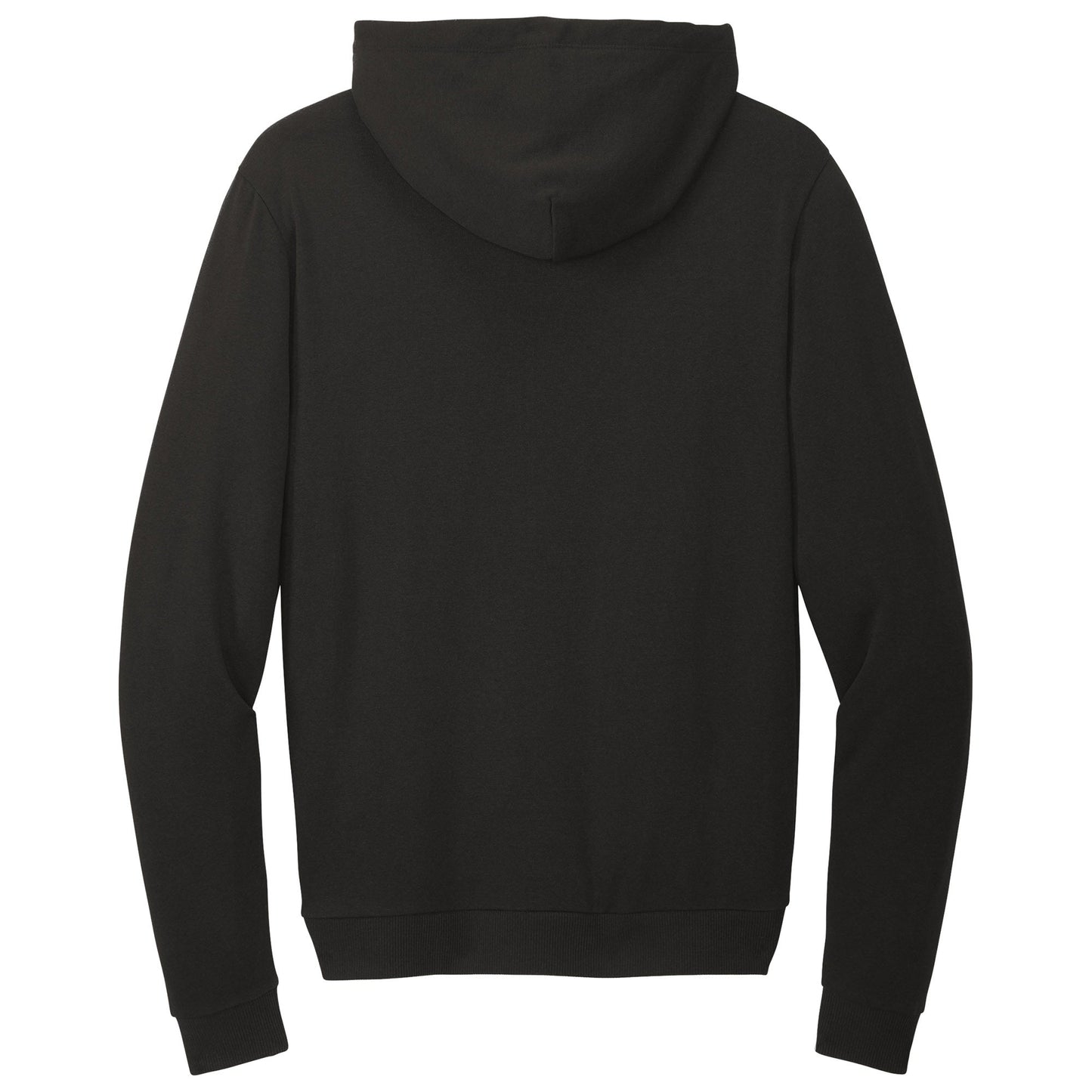 Black Hoodie - District - Soft Fleece - Comfortable Style