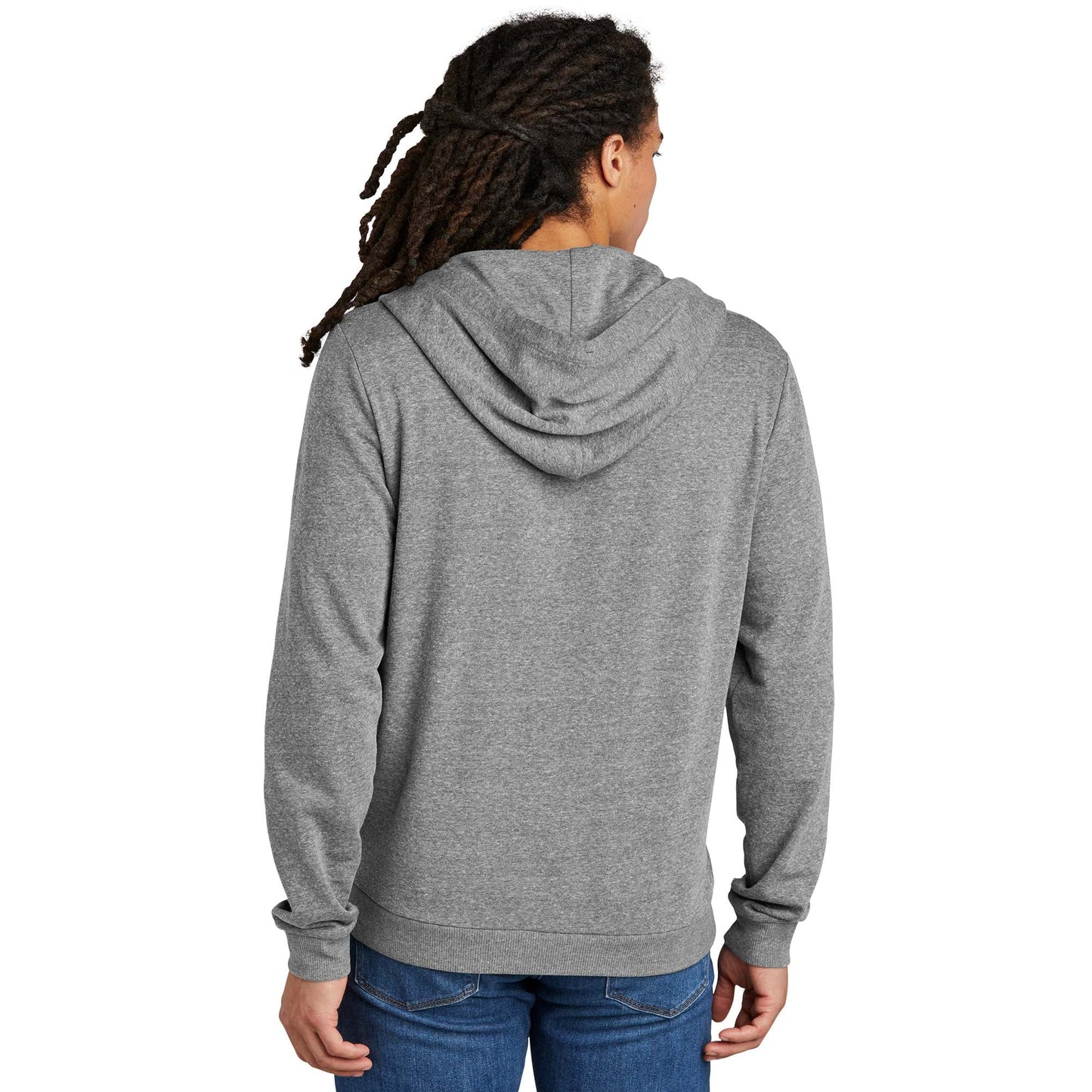 Black Hoodie - District - Soft Fleece - Comfortable Style