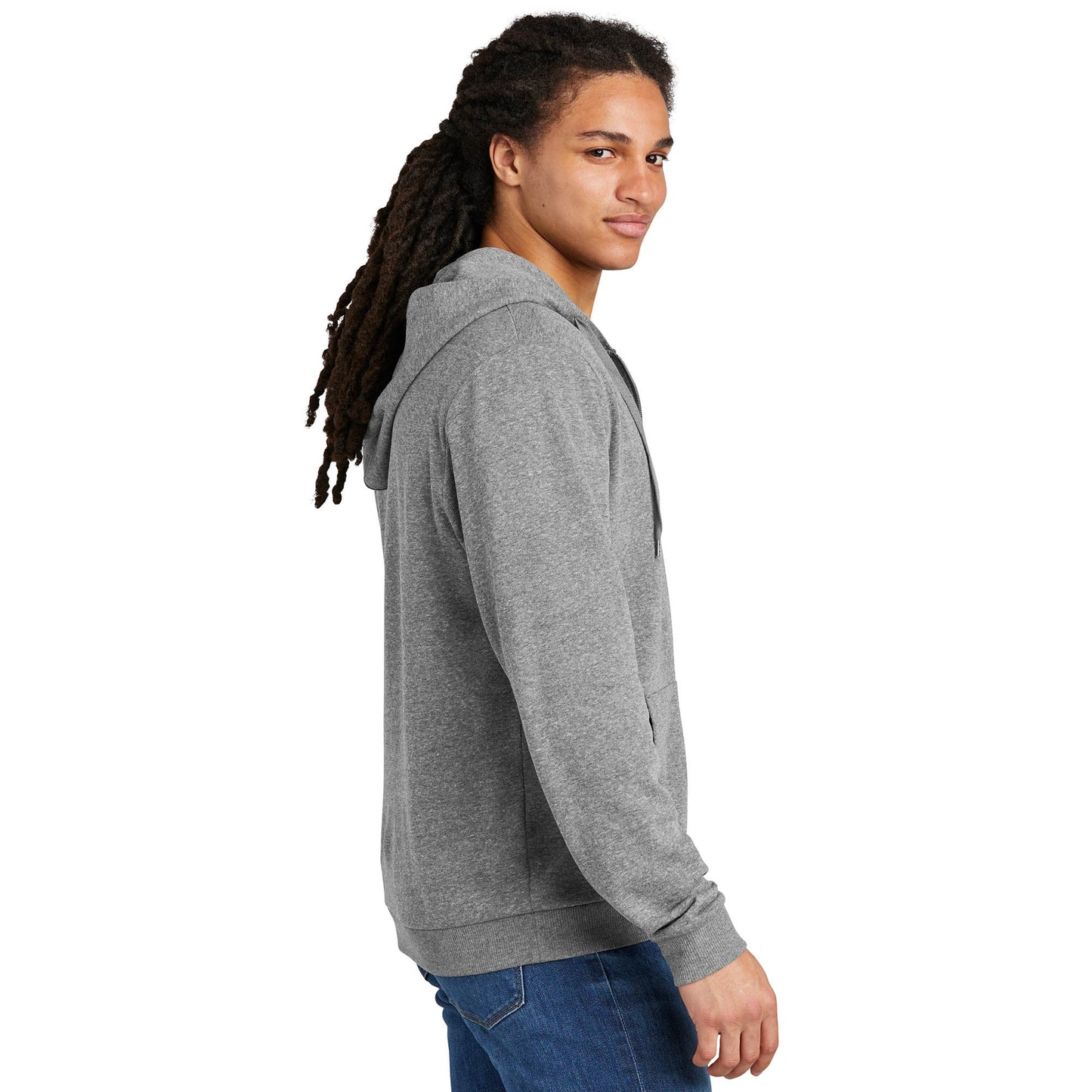 Black Hoodie - District - Soft Fleece - Comfortable Style