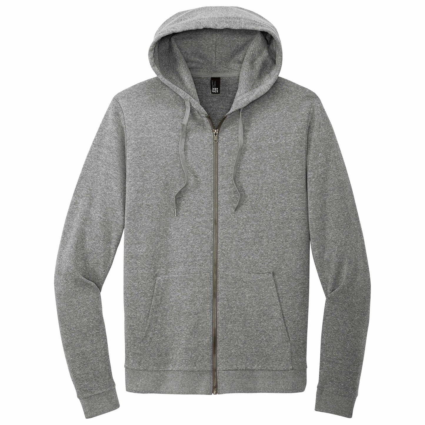 Black Hoodie - District - Soft Fleece - Comfortable Style