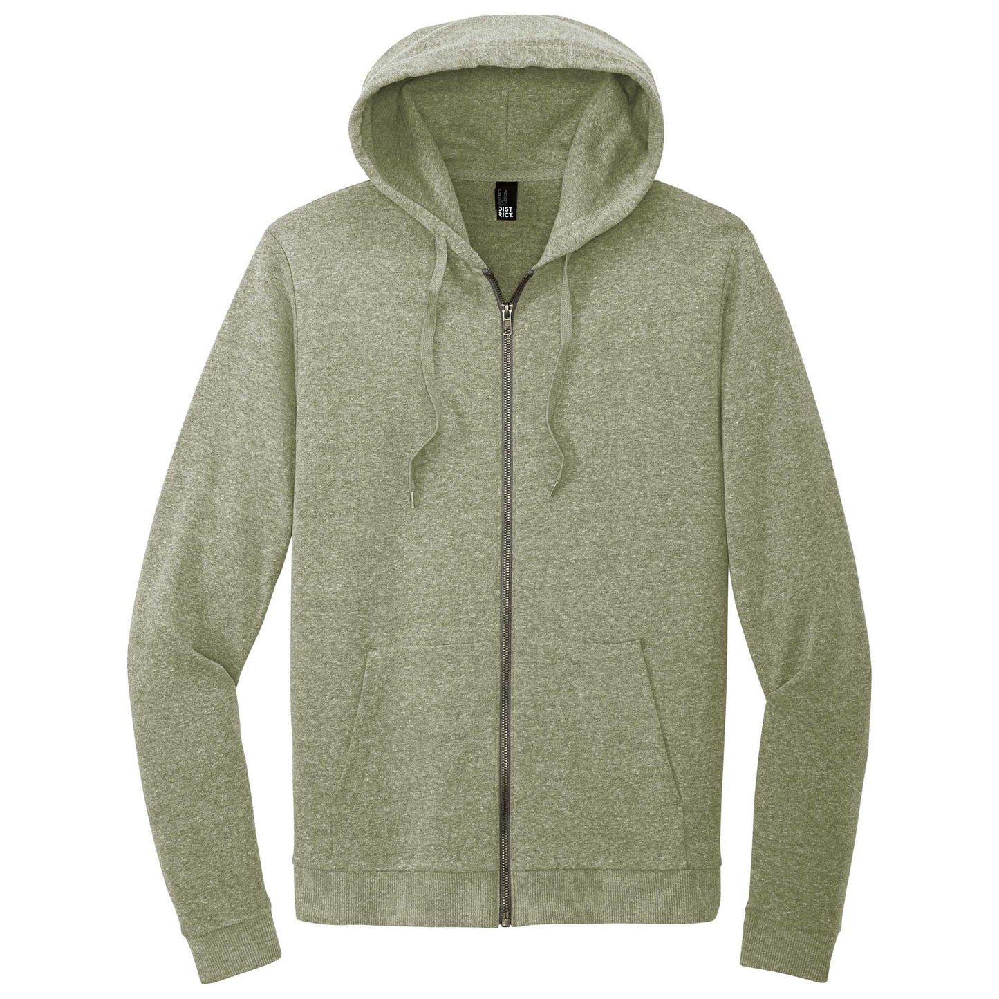 Black Hoodie - District - Soft Fleece - Comfortable Style