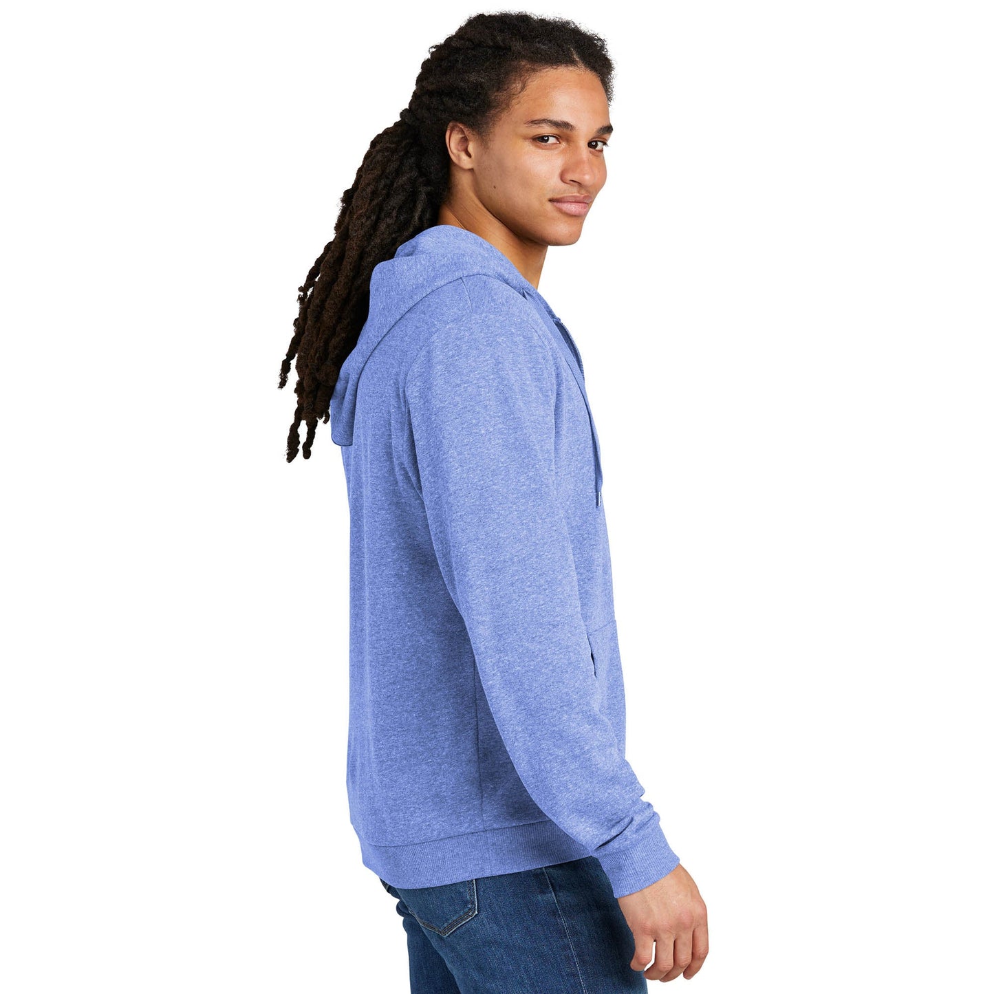 Black Hoodie - District - Soft Fleece - Comfortable Style