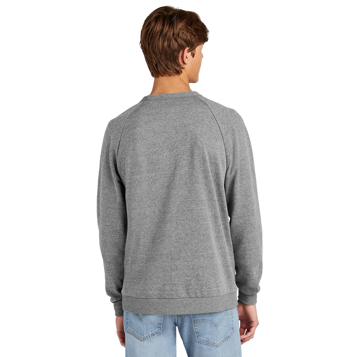 Black Sweatshirts - District - Soft Fleece Crewneck