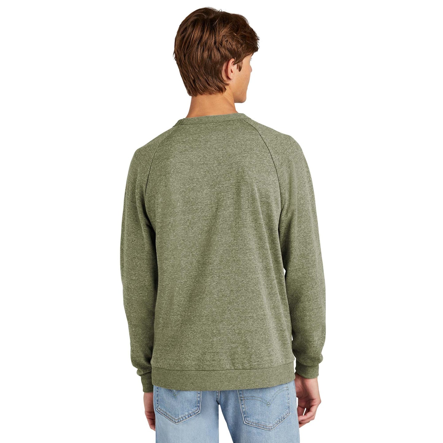 Black Sweatshirts - District - Soft Fleece Crewneck