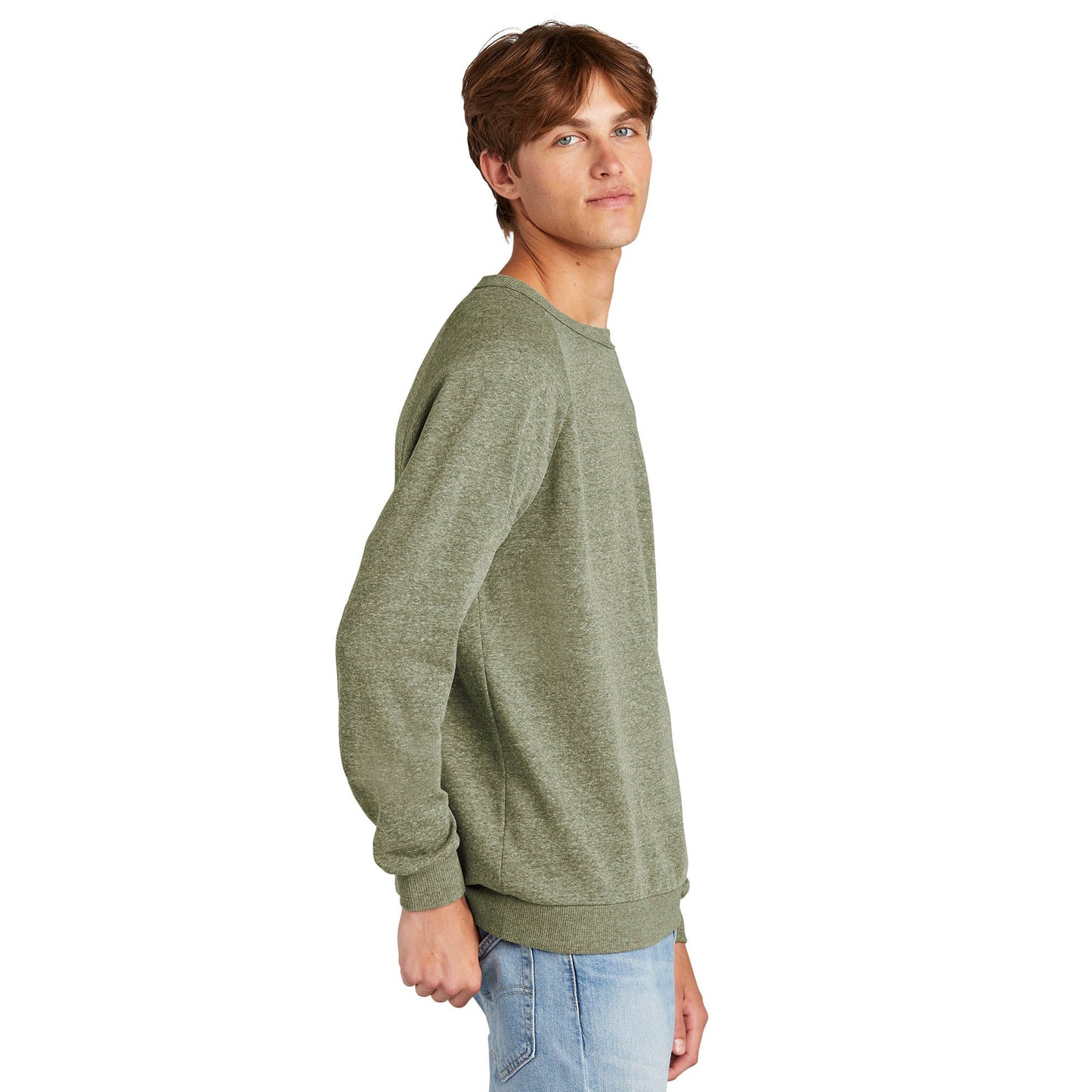 Black Sweatshirts - District - Soft Fleece Crewneck