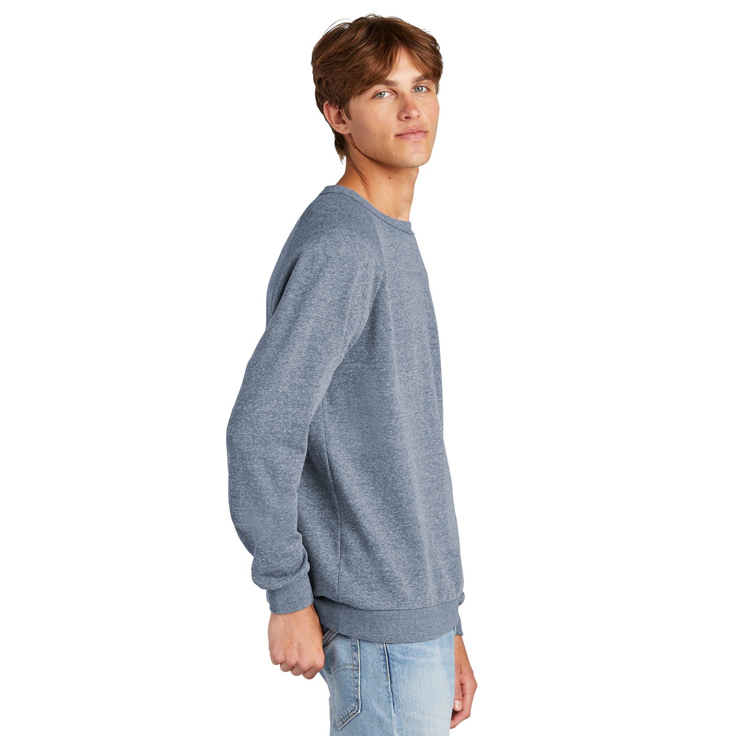 Black Sweatshirts - District - Soft Fleece Crewneck