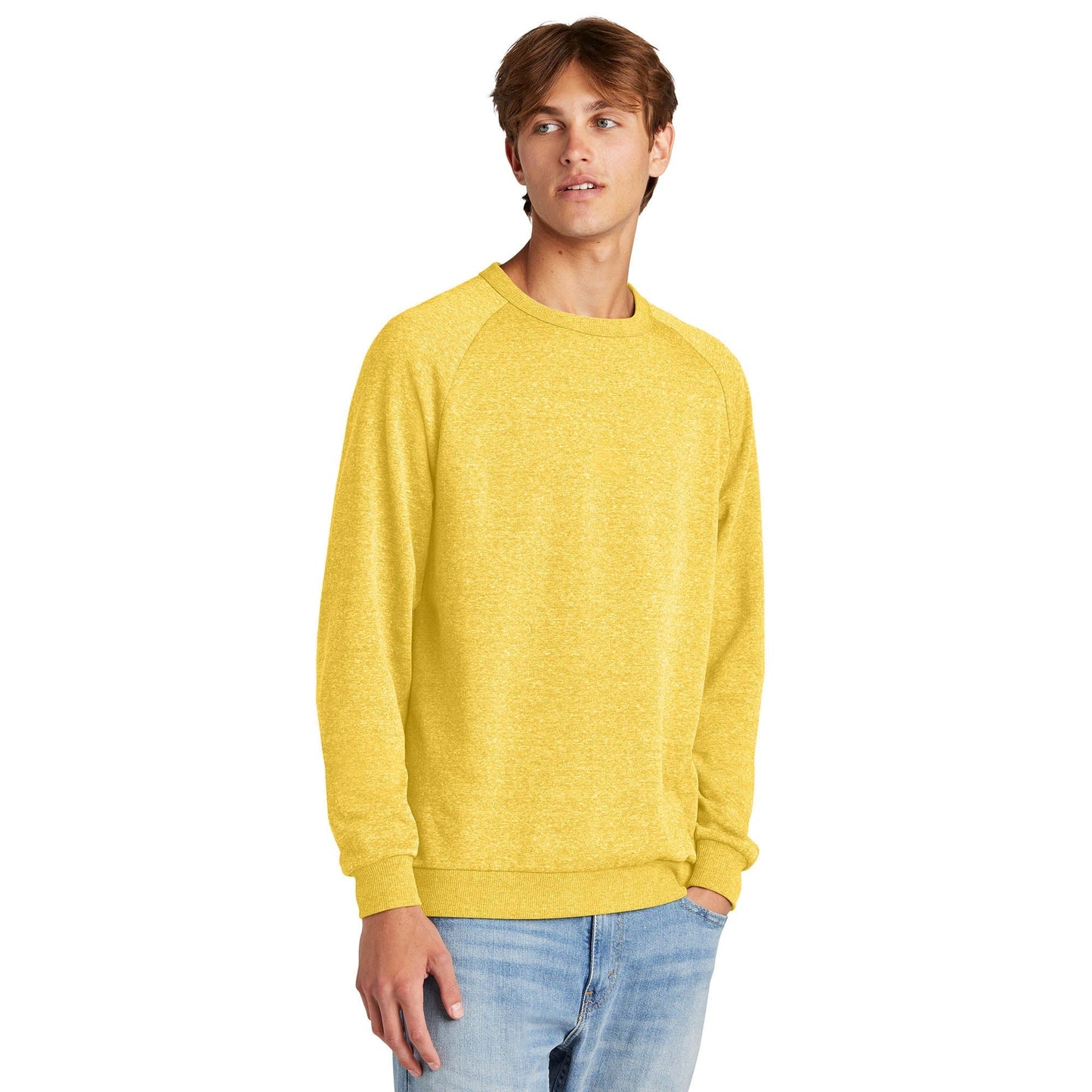Black Sweatshirts - District - Soft Fleece Crewneck