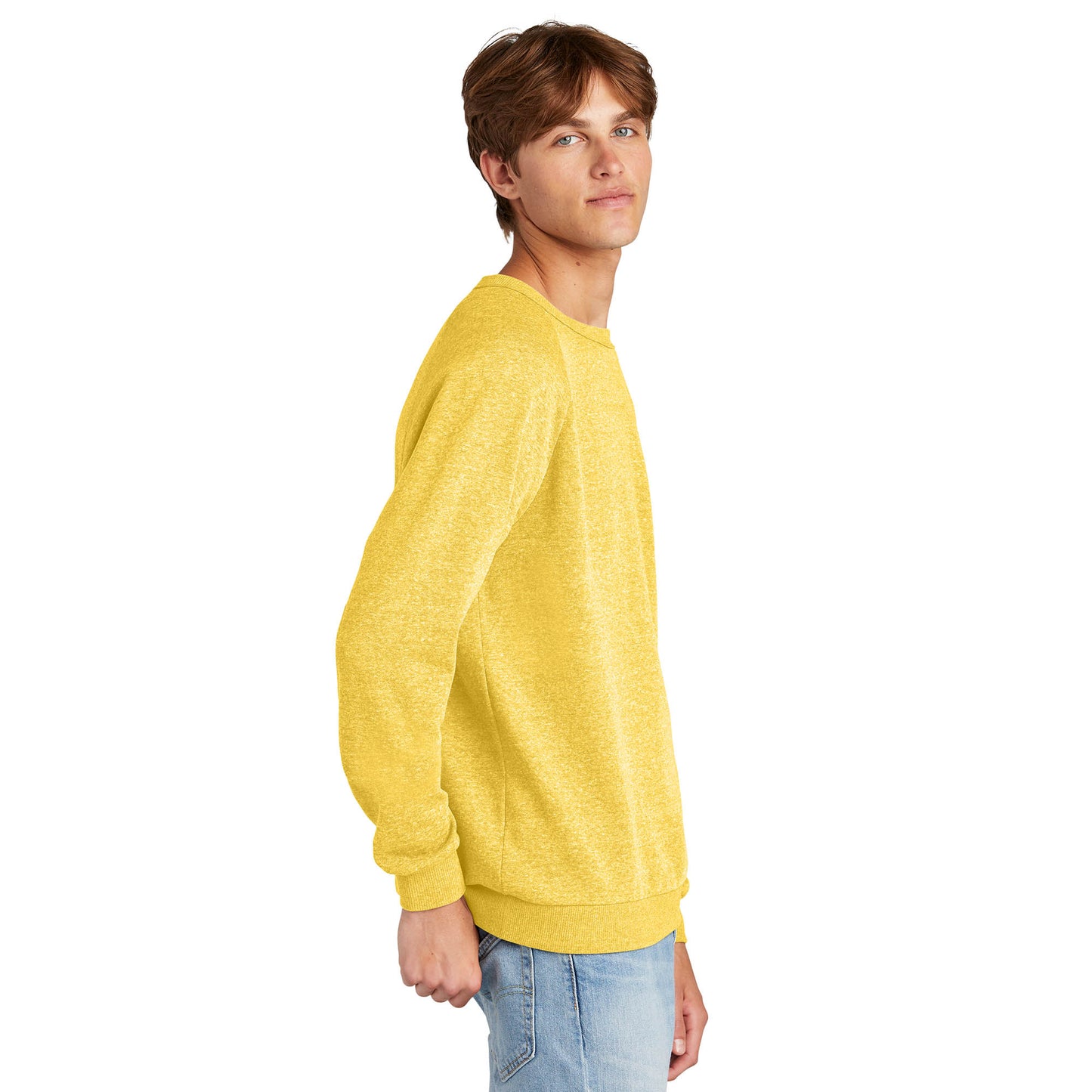 Black Sweatshirts - District - Soft Fleece Crewneck