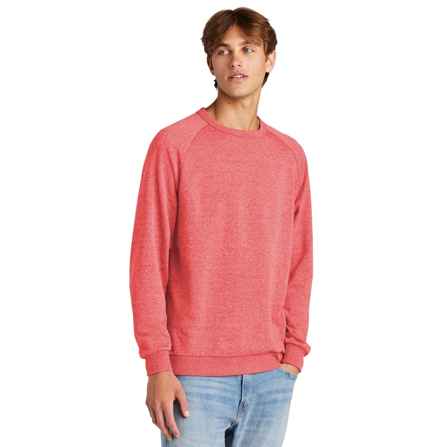 Black Sweatshirts - District - Soft Fleece Crewneck