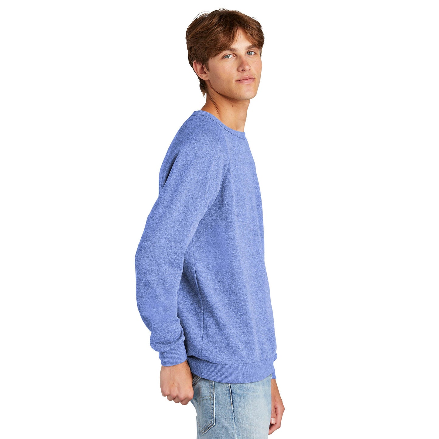Black Sweatshirts - District - Soft Fleece Crewneck