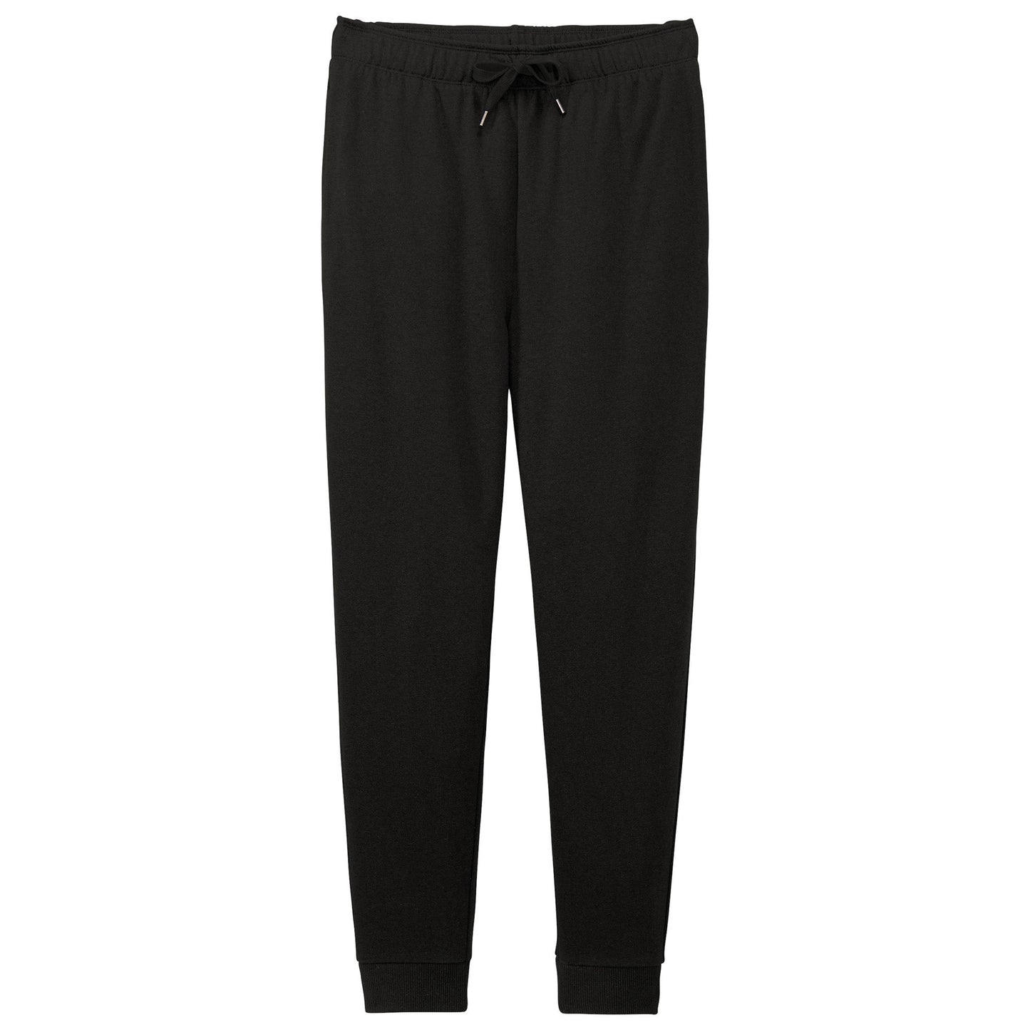 Black Sweatpants - District - Cozy Tri Fleece Jogger - Soft Comfort
