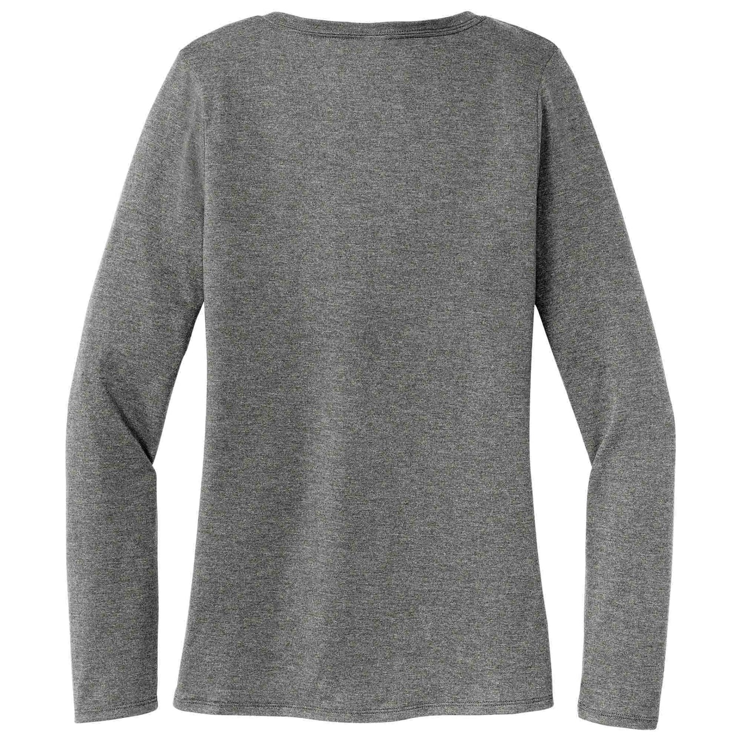 Black T-Shirts - District - Soft Long Sleeve Tee - Comfortable