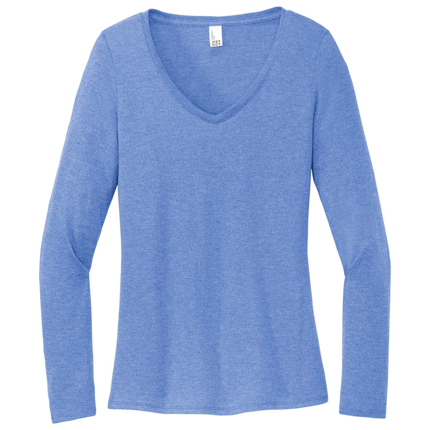 Black T-Shirts - District - Soft Long Sleeve Tee - Comfortable