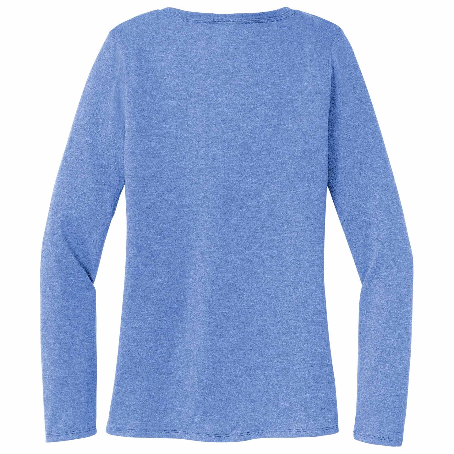 Black T-Shirts - District - Soft Long Sleeve Tee - Comfortable