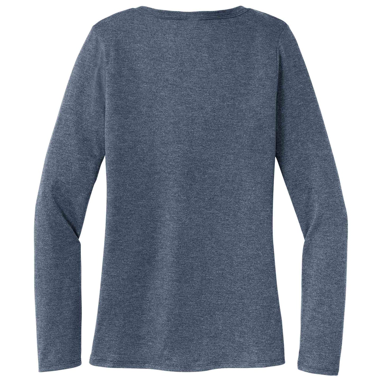 Black T-Shirts - District - Soft Long Sleeve Tee - Comfortable