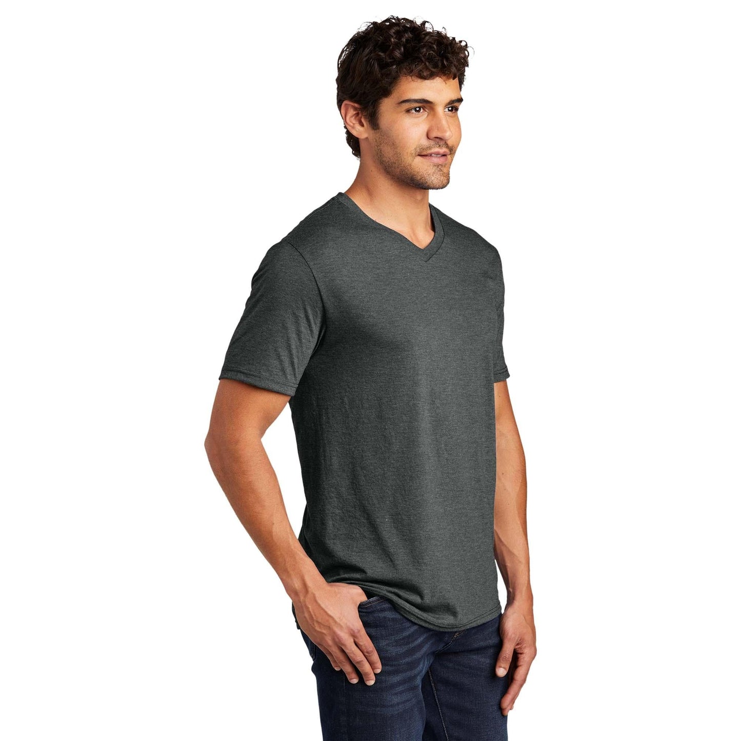 Black Frost T-Shirt - District - Soft Tri-Blend Fabric