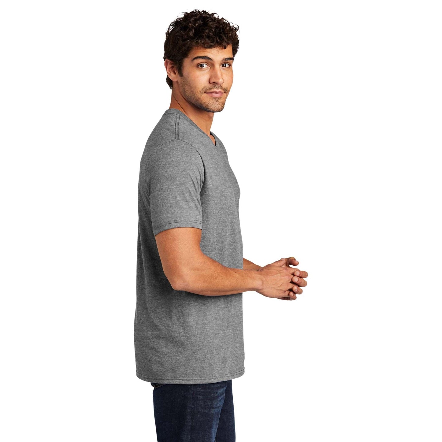 Black Frost T-Shirt - District - Soft Tri-Blend Fabric