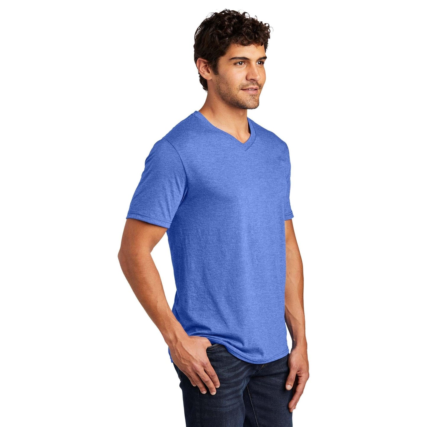 Black Frost T-Shirt - District - Soft Tri-Blend Fabric