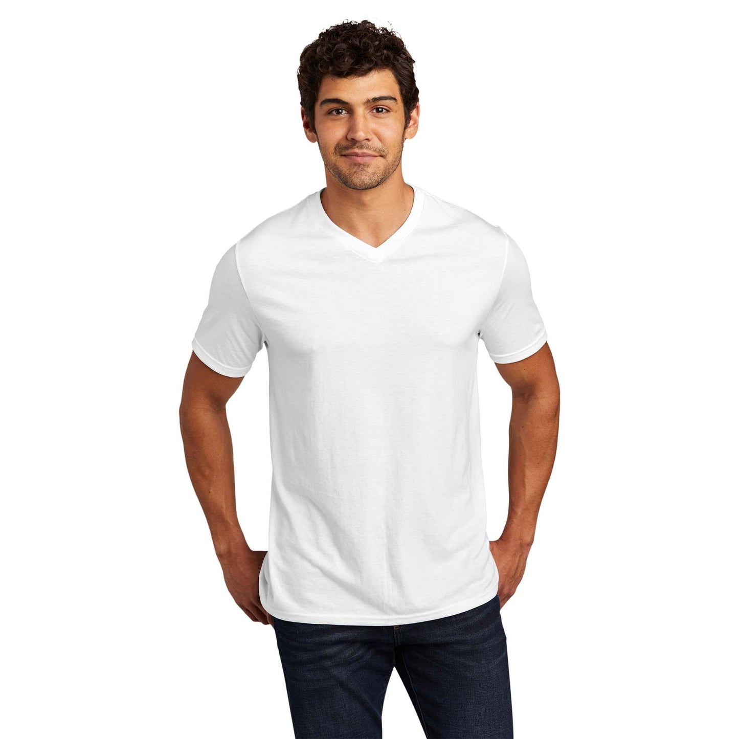Black Frost T-Shirt - District - Soft Tri-Blend Fabric