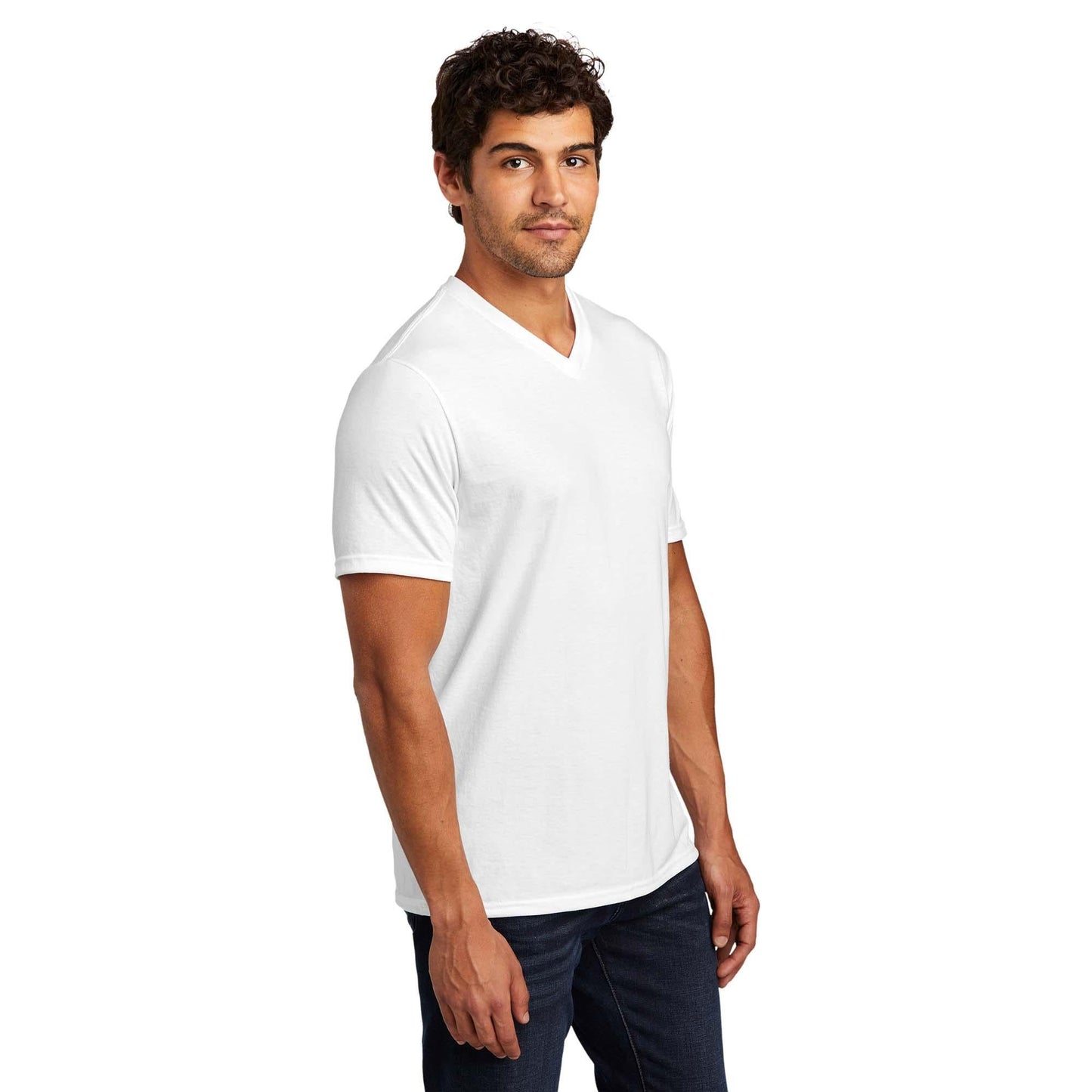 Black Frost T-Shirt - District - Soft Tri-Blend Fabric