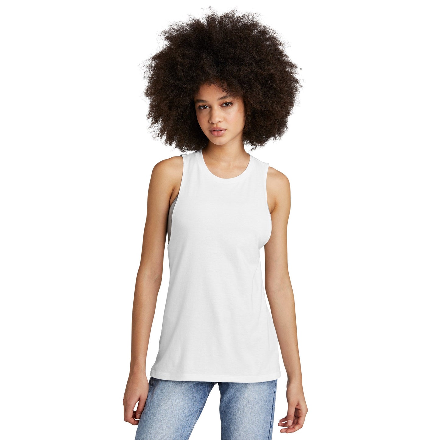 Black Tank Tops - District - Relaxed Style