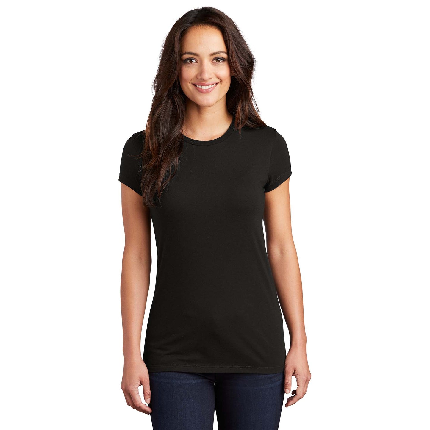 Black Frost T-Shirts - District - Fitted Tri-Blend Tee