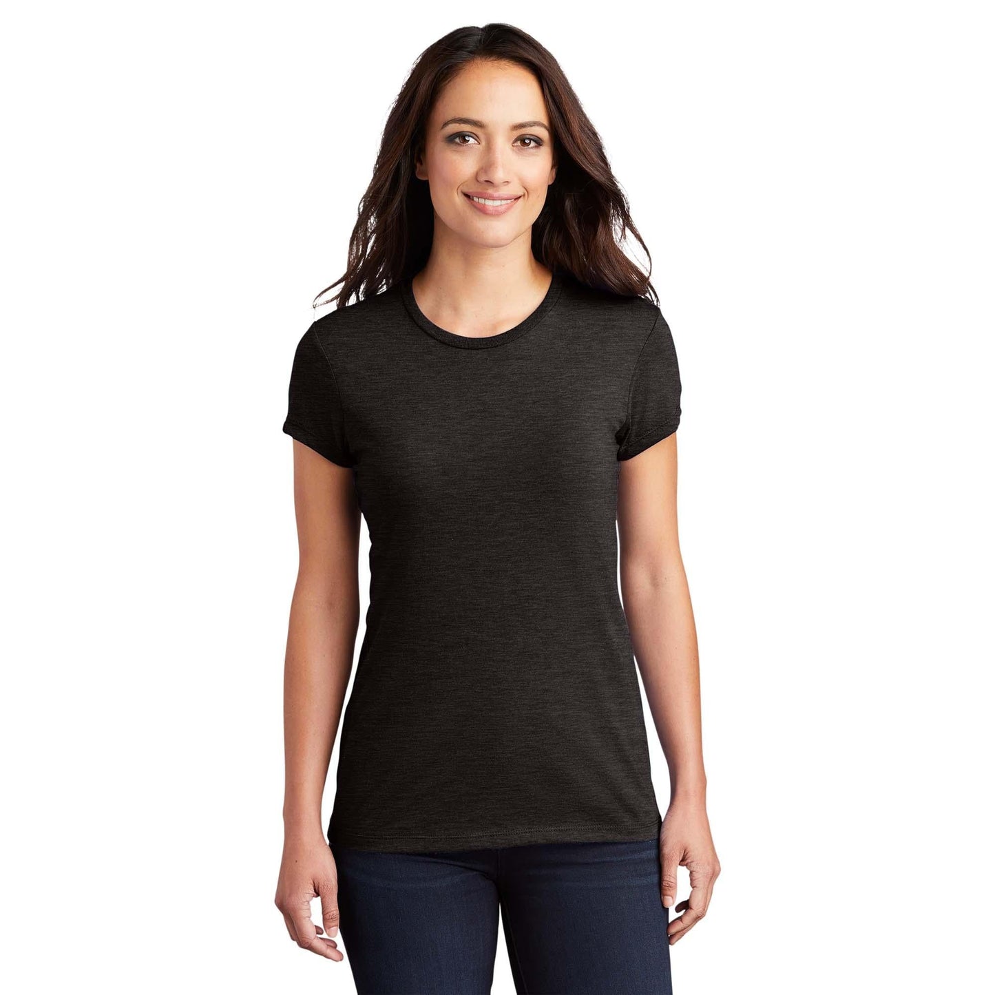 Black Frost T-Shirts - District - Fitted Tri-Blend Tee