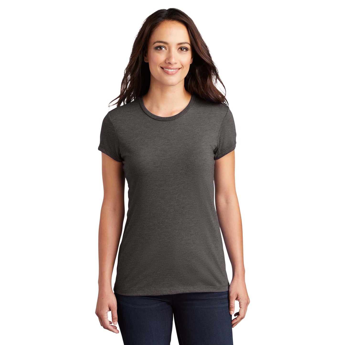 Black Frost T-Shirts - District - Fitted Tri-Blend Tee