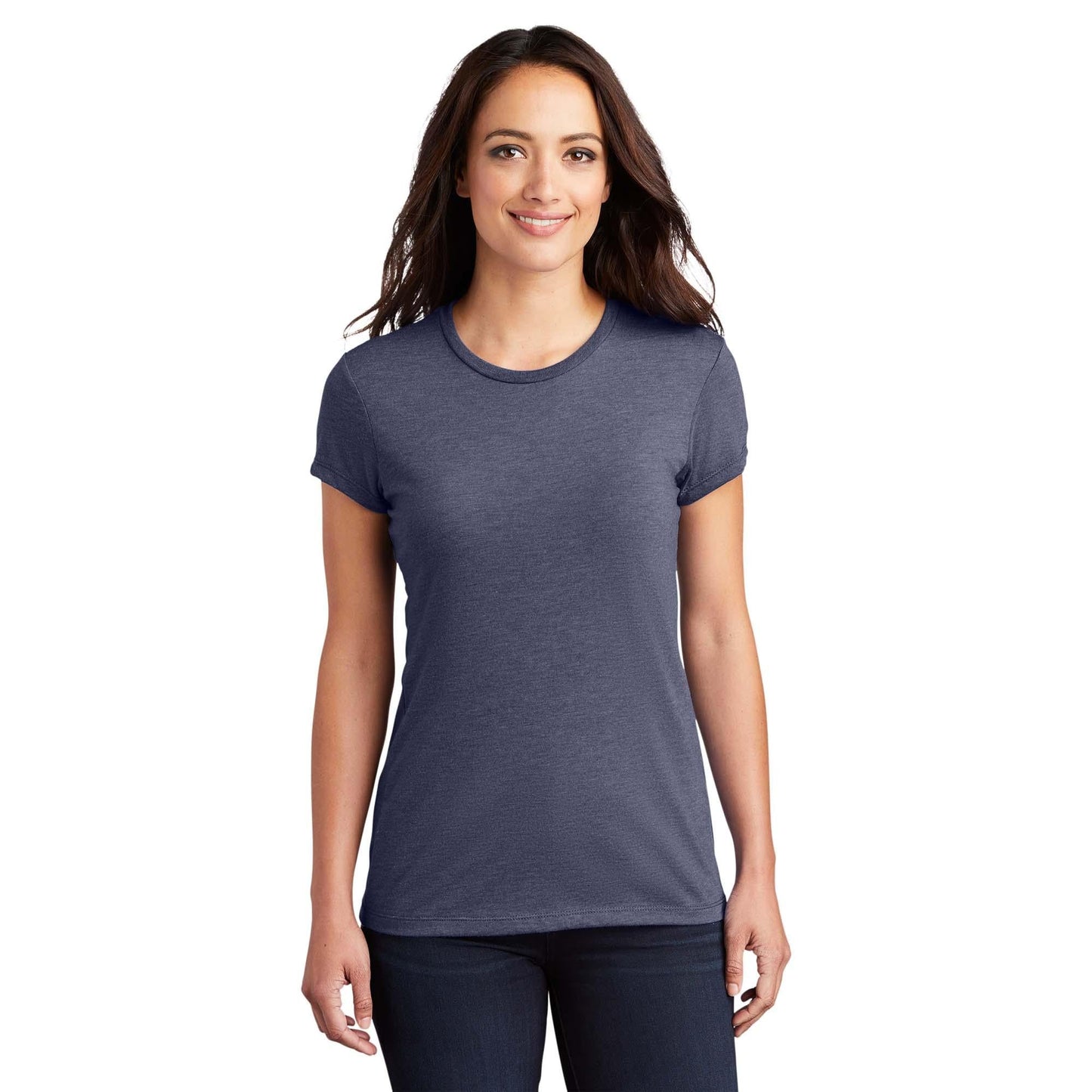 Black Frost T-Shirts - District - Fitted Tri-Blend Tee