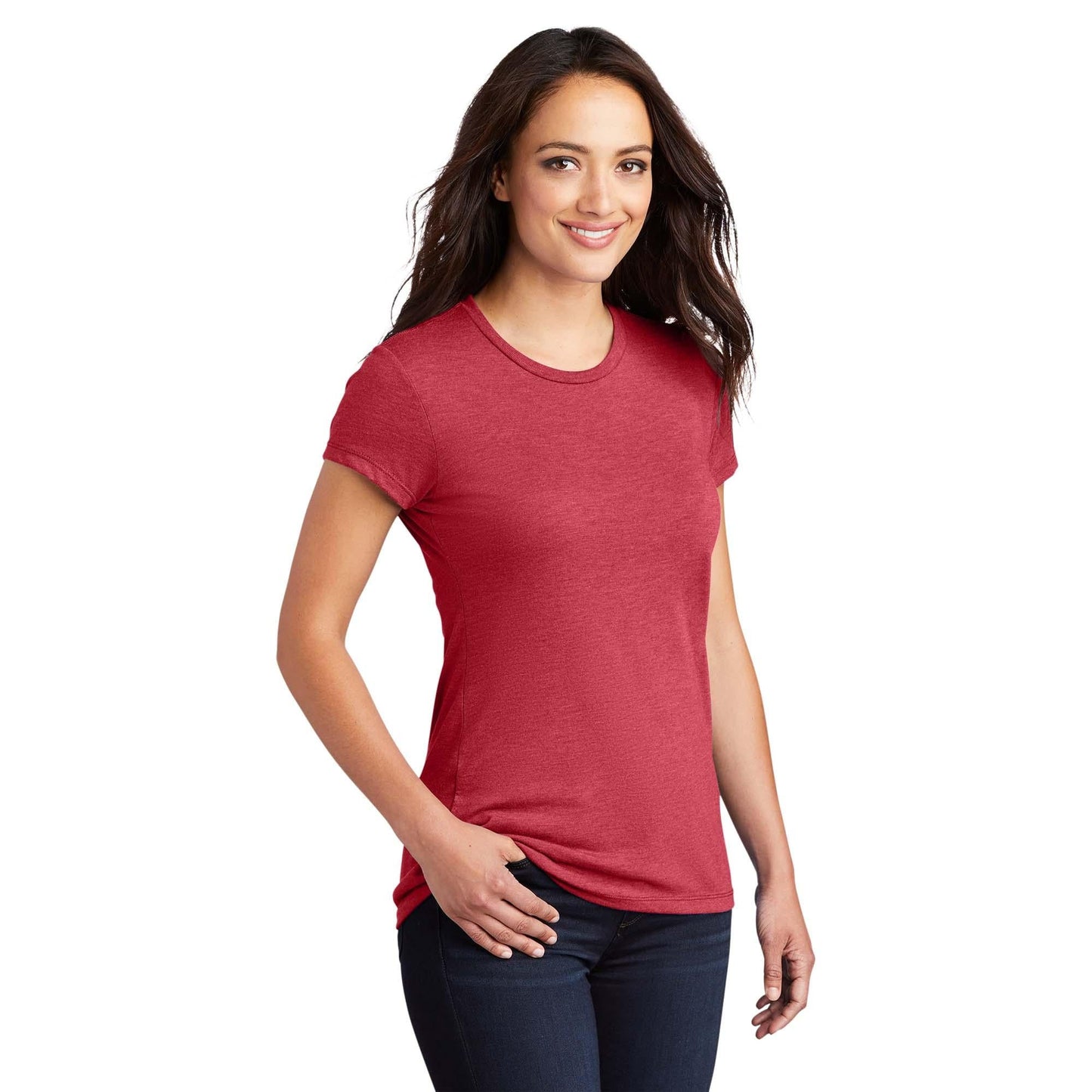 Black Frost T-Shirts - District - Fitted Tri-Blend Tee