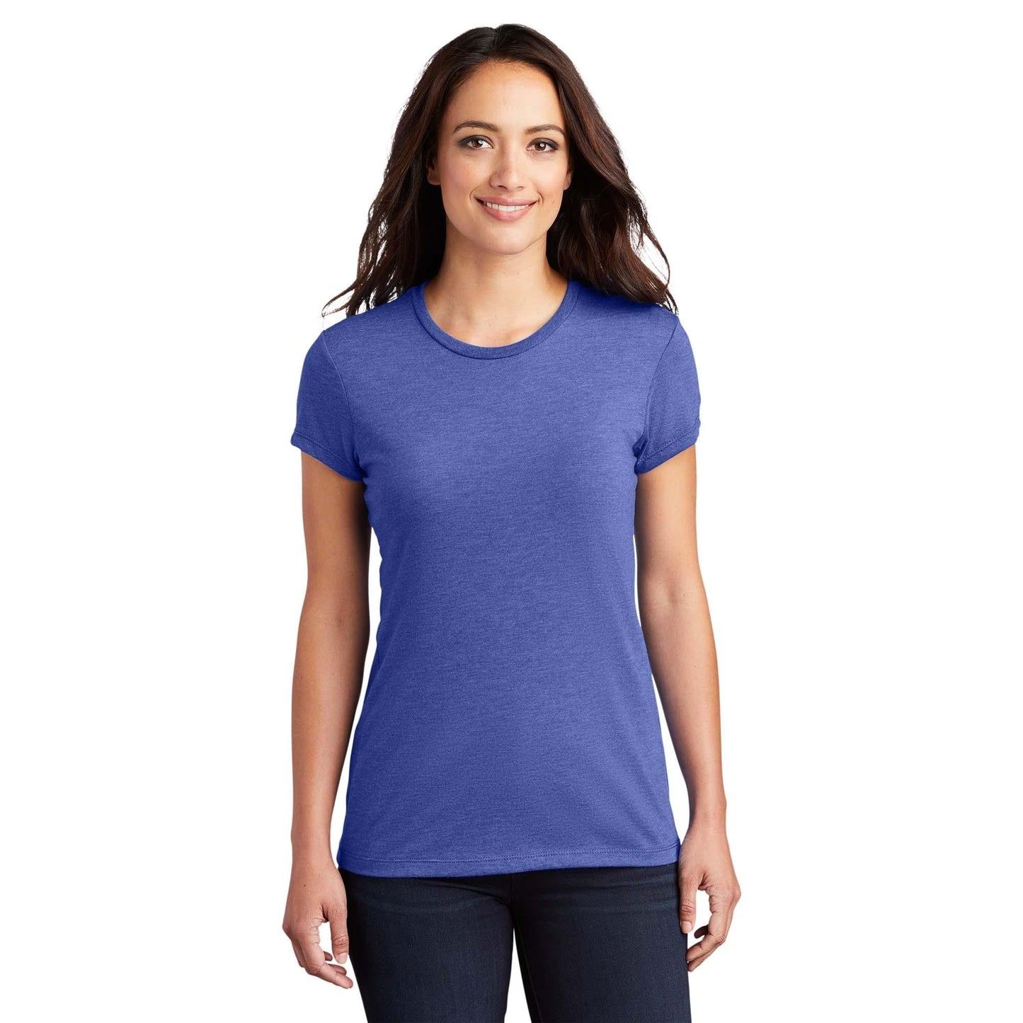 Black Frost T-Shirts - District - Fitted Tri-Blend Tee