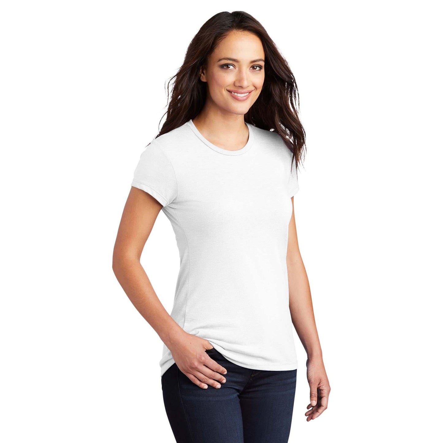 Black Frost T-Shirts - District - Fitted Tri-Blend Tee