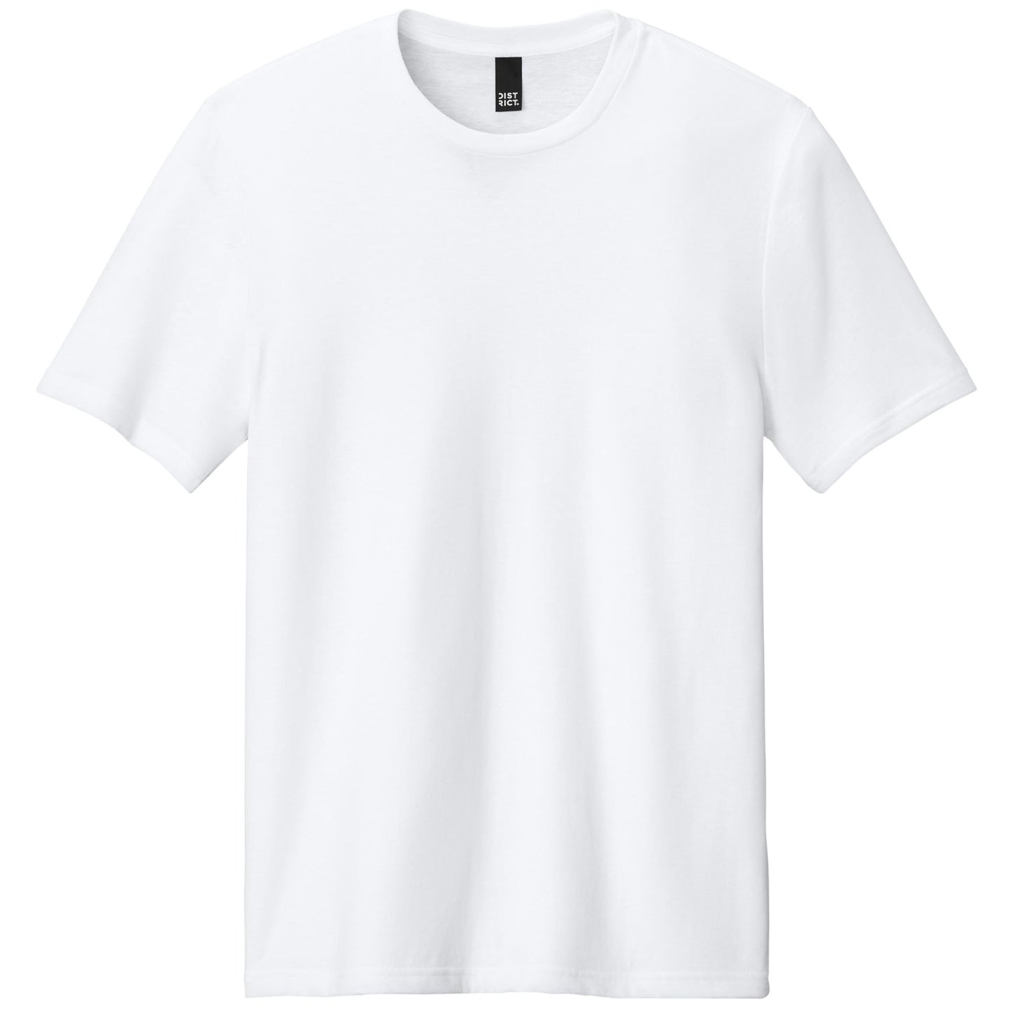 Jet Black T-Shirts - District - Soft Cotton Blend - Stylish Tee
