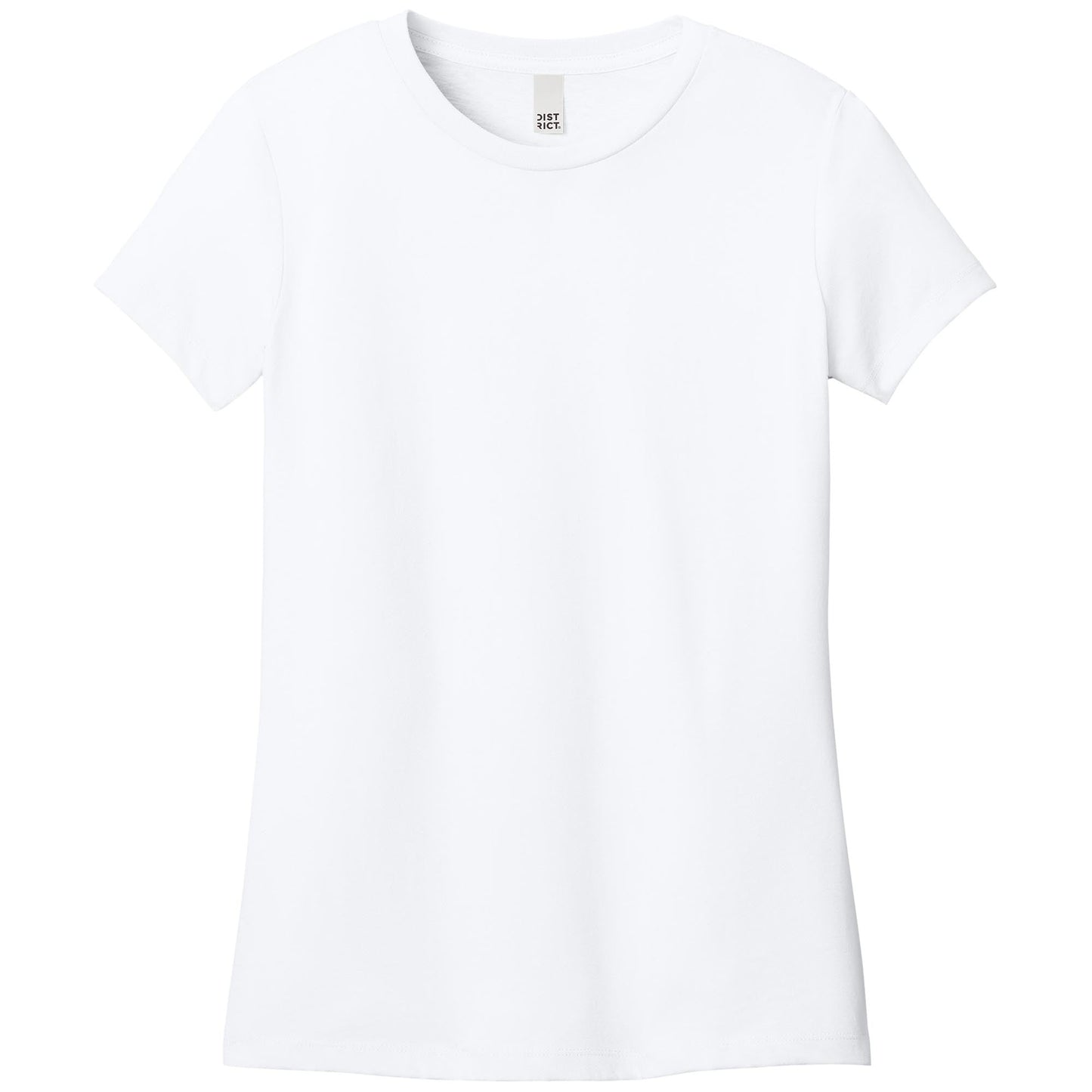 Jet Black T-Shirts - District - Soft Cotton - Lightweight