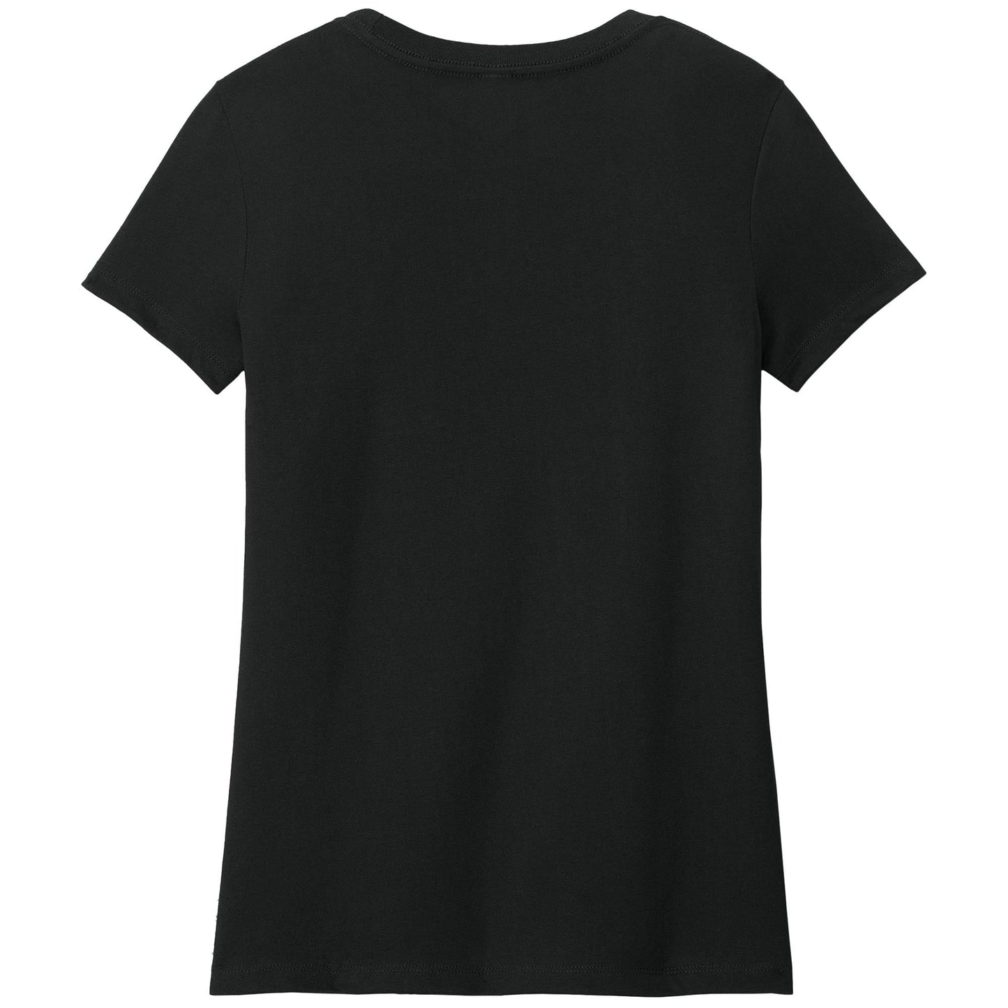 Jet Black T-Shirts - District - Soft Cotton - Lightweight